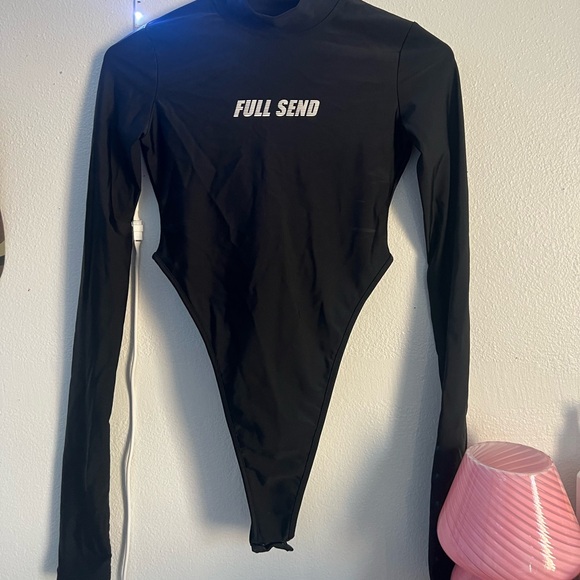 Black Full Send body suit Size XS - Picture 3 of 4